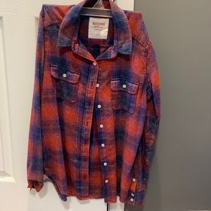 Mossimo flannel size Med